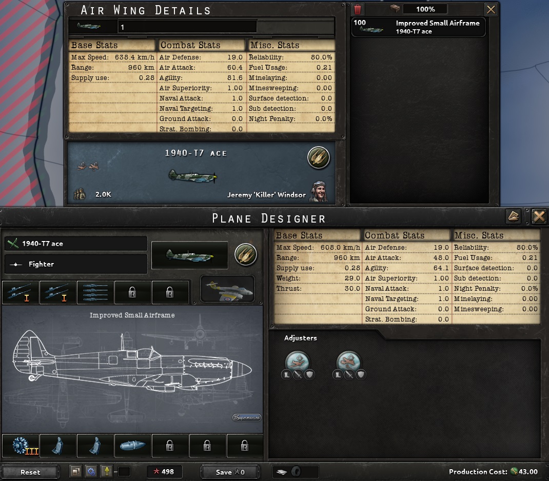 Ace Pilot + Experience Level 5 is very powerful Paradox Interactive